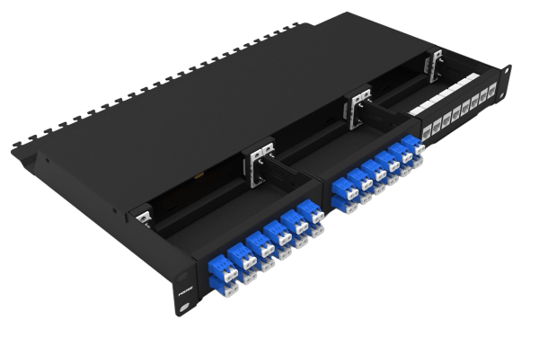 Hybrid Patch Panel, Modular, Sliding - Image 2