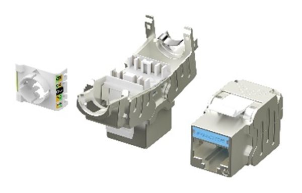 Cat6A Shielded Keystone Jack